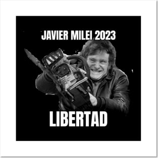 Javier Milei Argentine Presidente 2023 Posters and Art